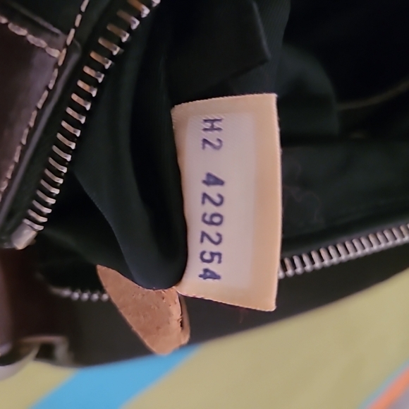 Dooney & Bourke Vintage Wayfarer Nylon Black Shoulder Bag EUC - Picture 9 of 14